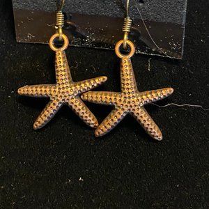 Beach Life Earrings - Starfish Earrings Handmade
